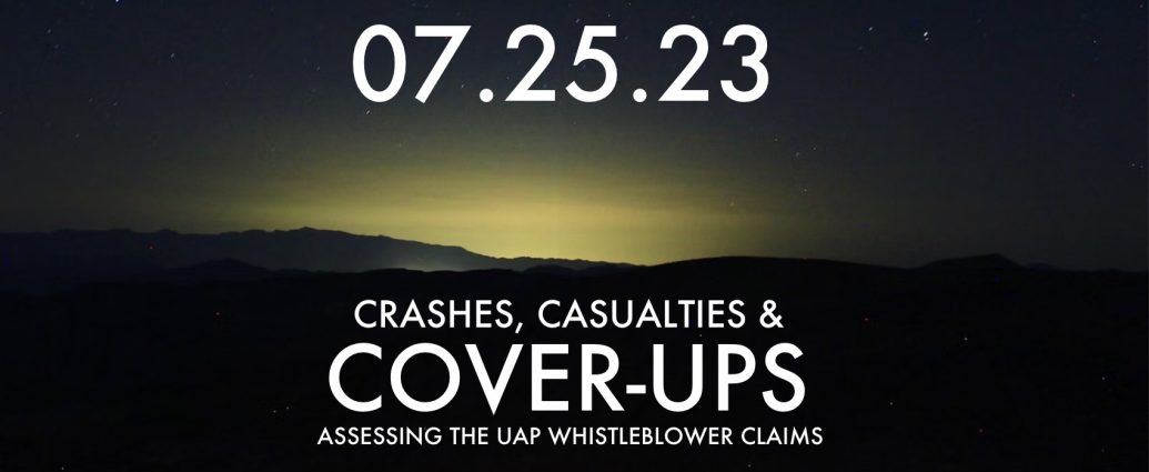 UAP crashes